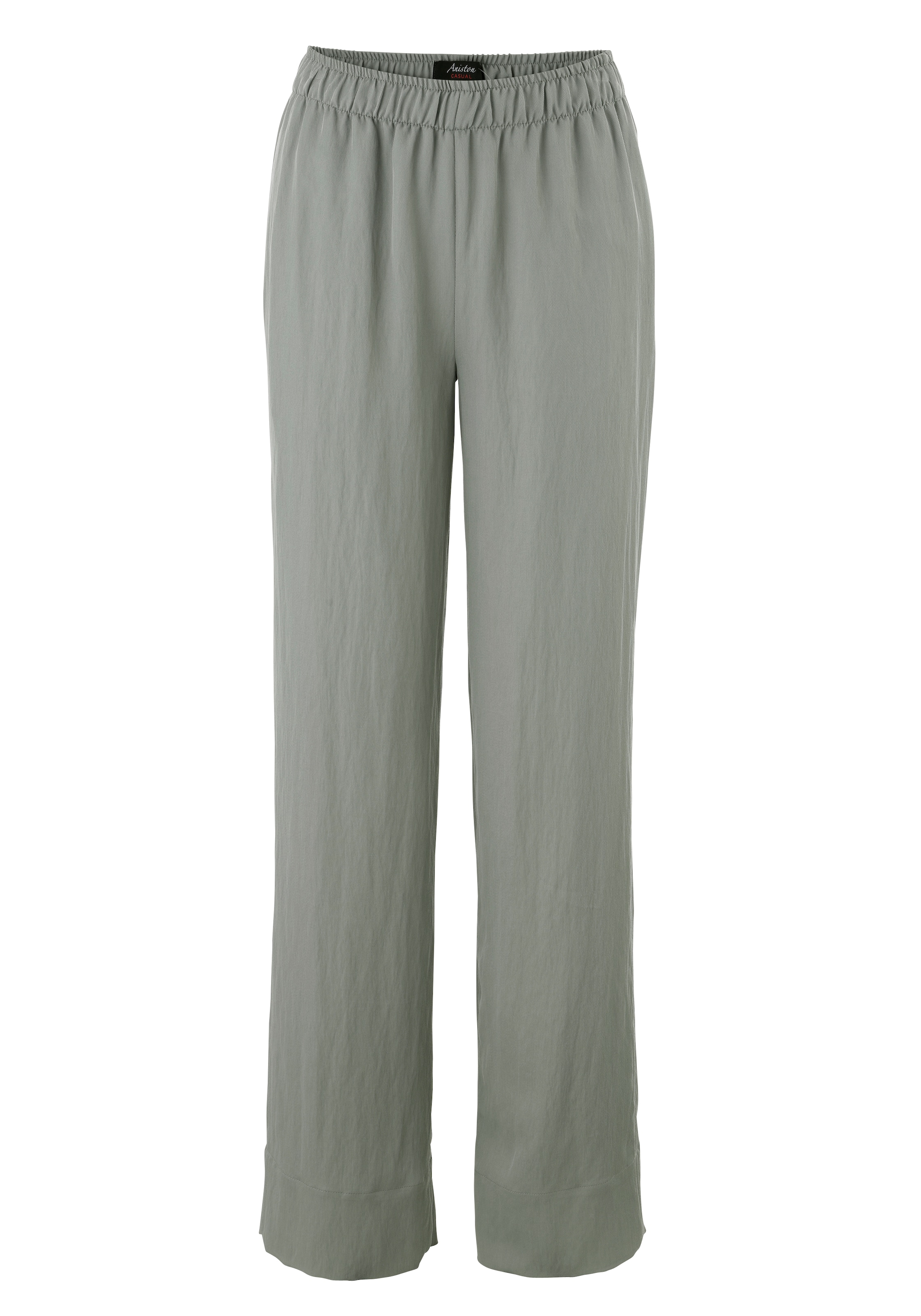 Aniston CASUAL Pajama Pants in Grey: front