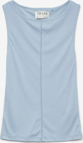Aware Top 'VMMaggie' in Blue: front