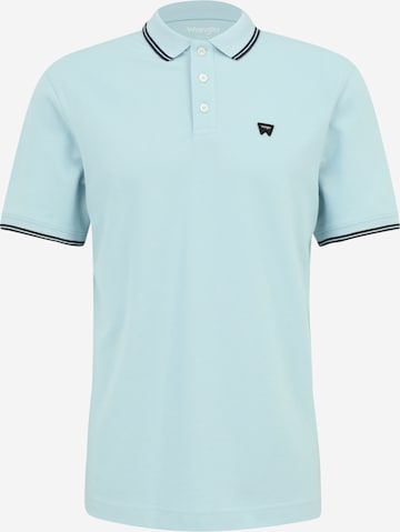 WRANGLER Тениска 'POLO SHIRT' в синьо: отпред