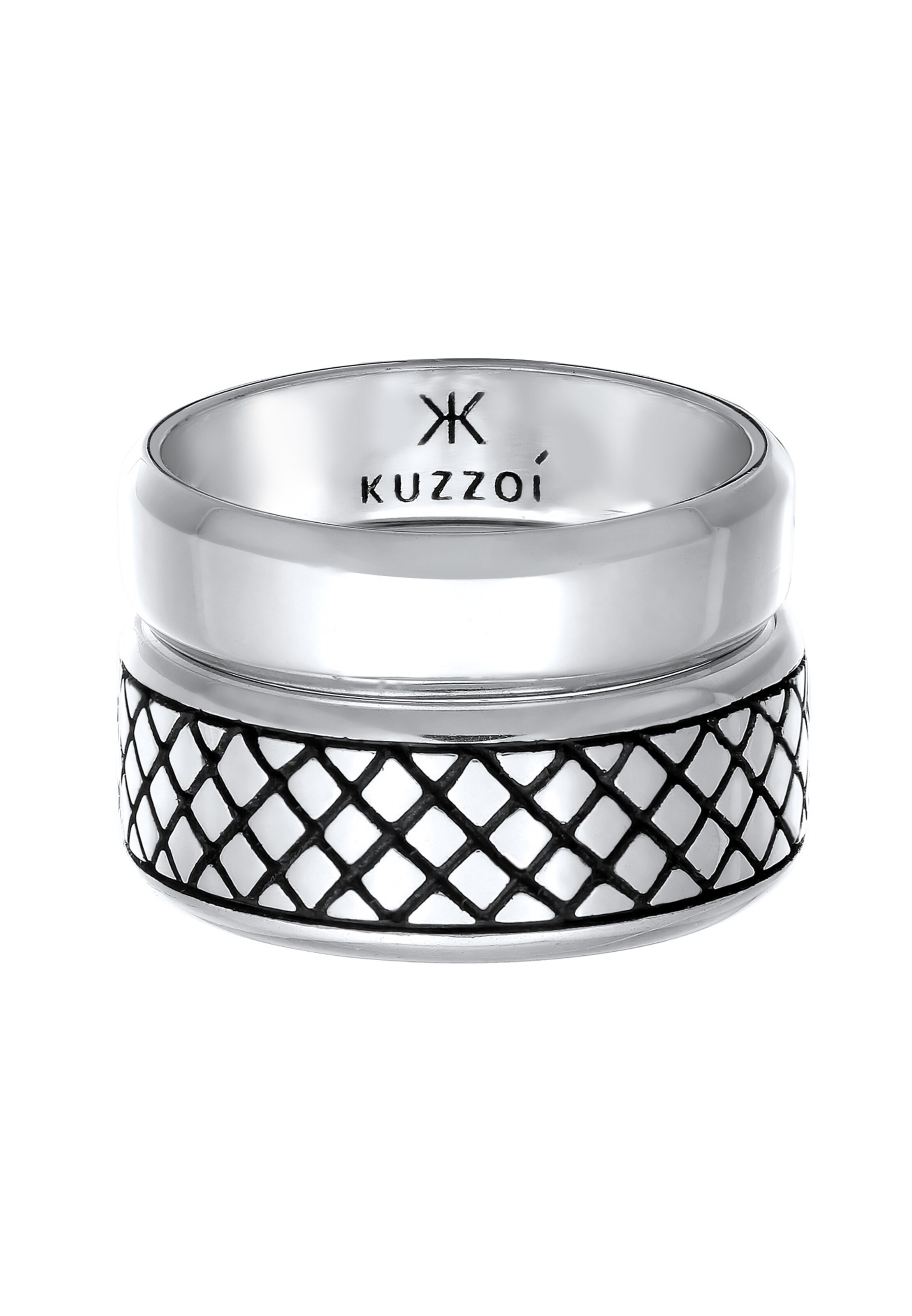 KUZZOI Ring in Silber