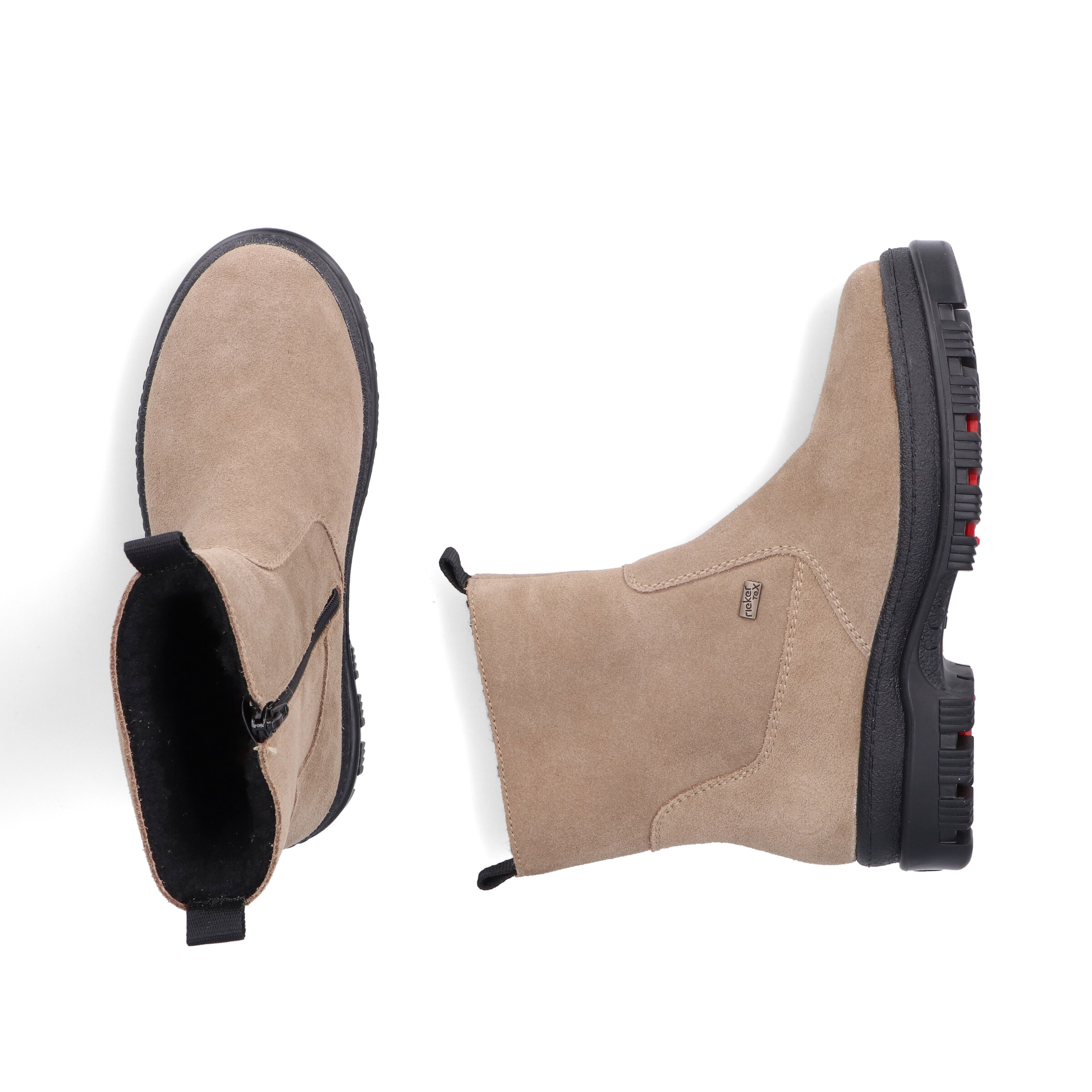 Bottines Rieker en beige