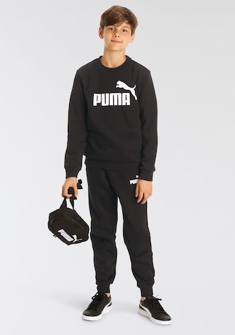 PUMA Sweatsuit in Black: front