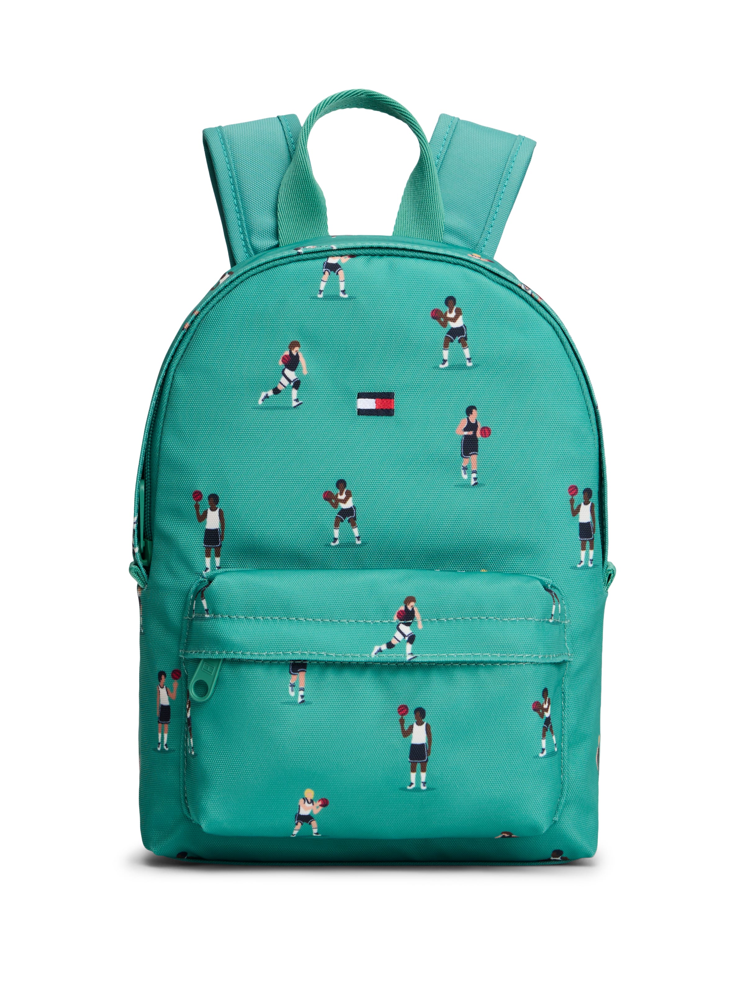TOMMY HILFIGER Backpack 'ESSENTIAL' in Green: front