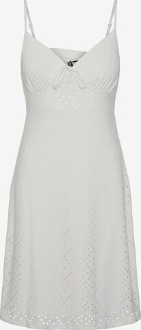 PIECES Sukienka 'LUCA' w kolorze biały: przód