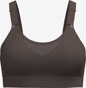 UNDER ARMOUR Sport bh 'Infinity 2.0' in Bruin: voorkant