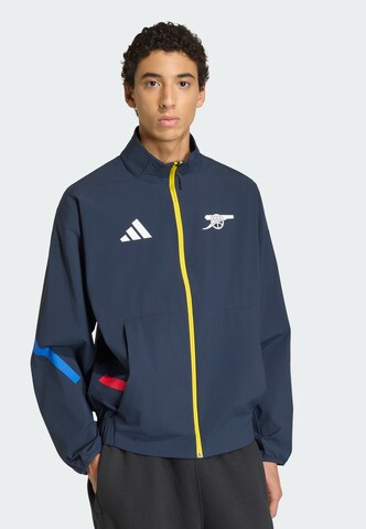 Giacca per l'allenamento 'Arsenal FC Z.N.E. Anthem' di ADIDAS PERFORMANCE in blu: frontale