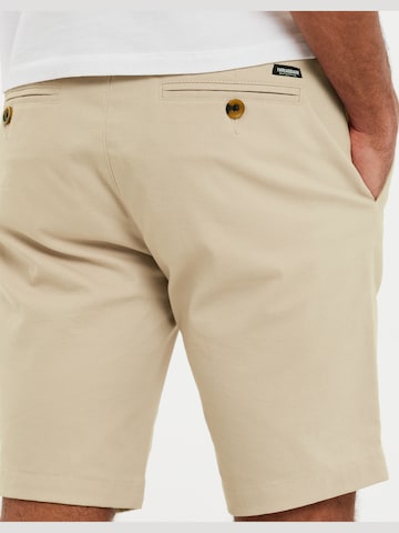 Threadbare Slim fit Chino trousers 'Northsea' in Beige