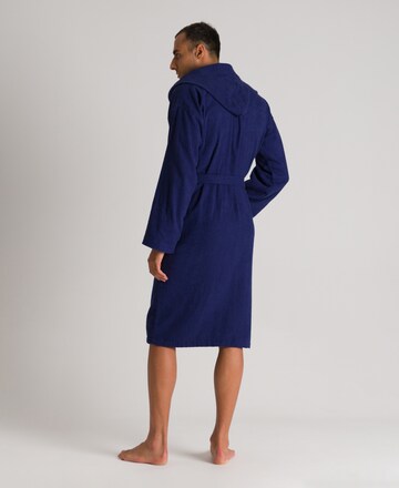 ARENA Bathrobe short 'ZEPPELIN LIGHT' in Blue