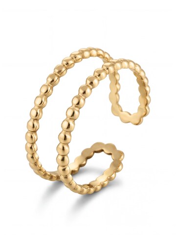 Akitsune Ring 'Fleur' in Gold: front