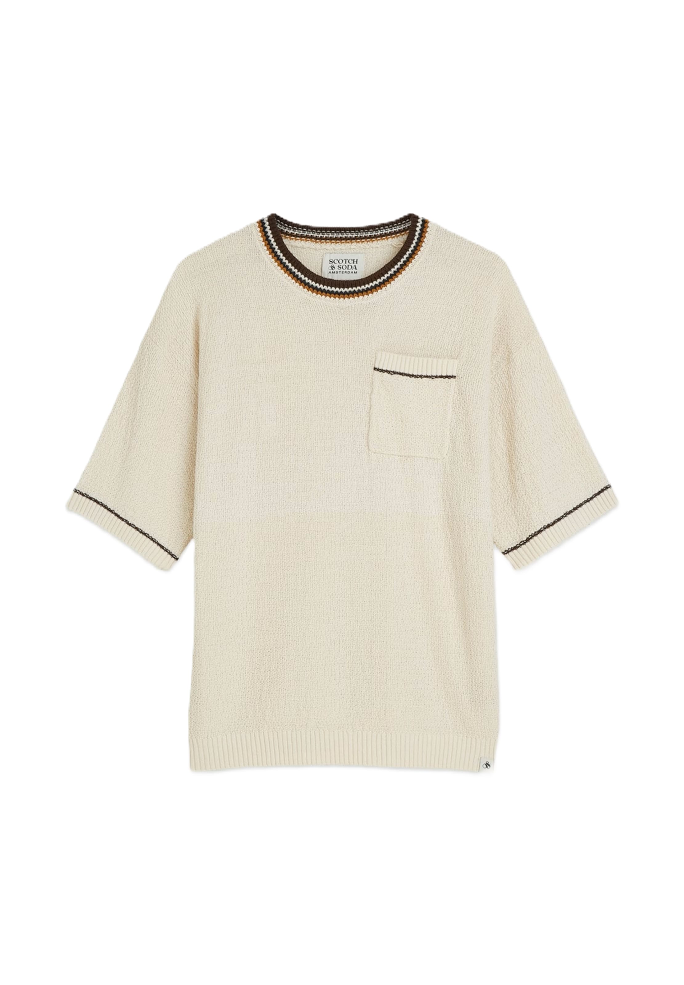 SCOTCH & SODA Pullover in Beige: Vorderseite