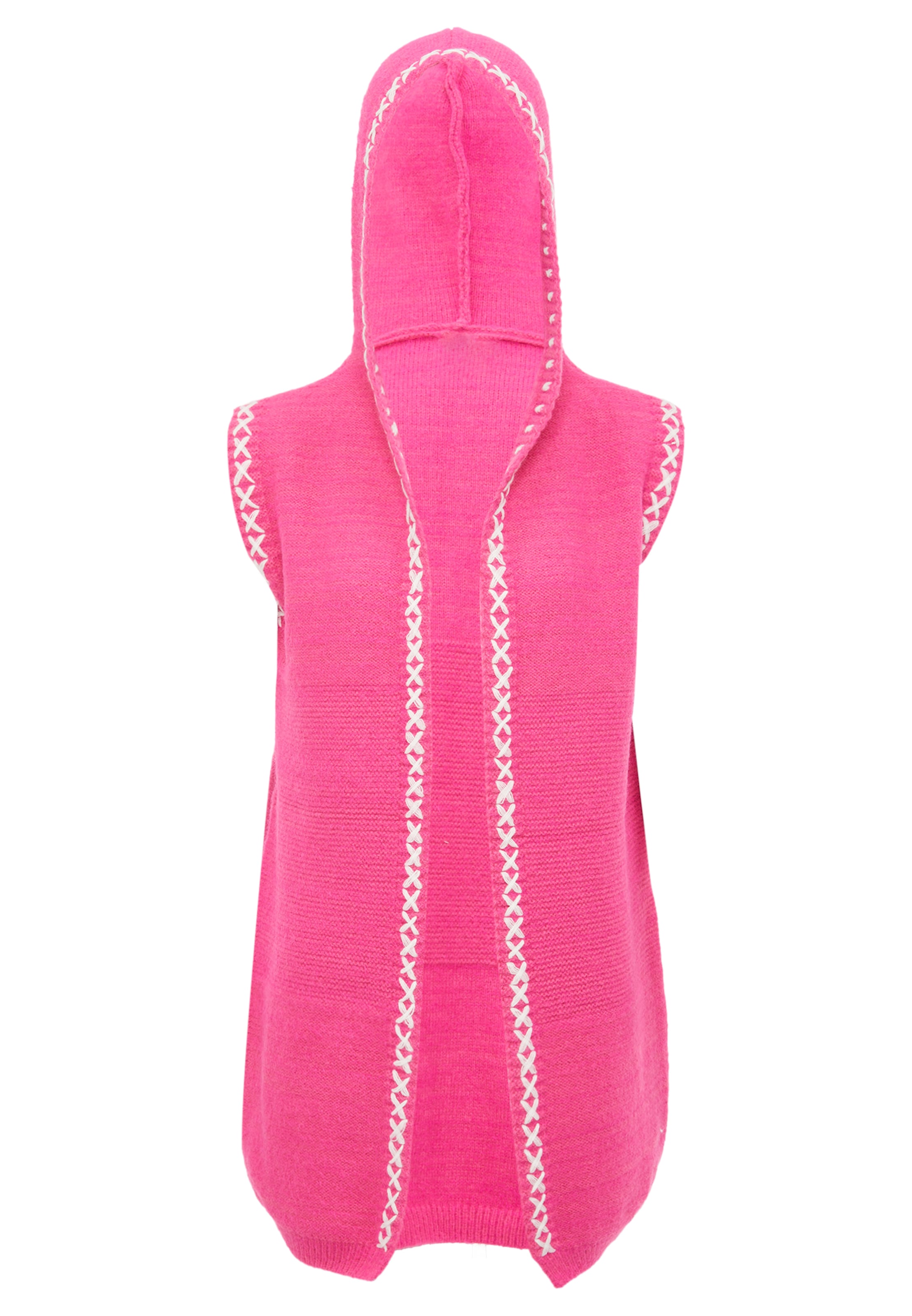 ebeeza - Colete de malha em rosa