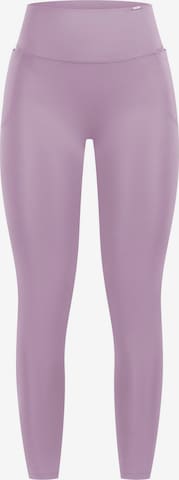 Smilodox Leggings with Pockets ' Kelsy ' in Lila: Vorderseite