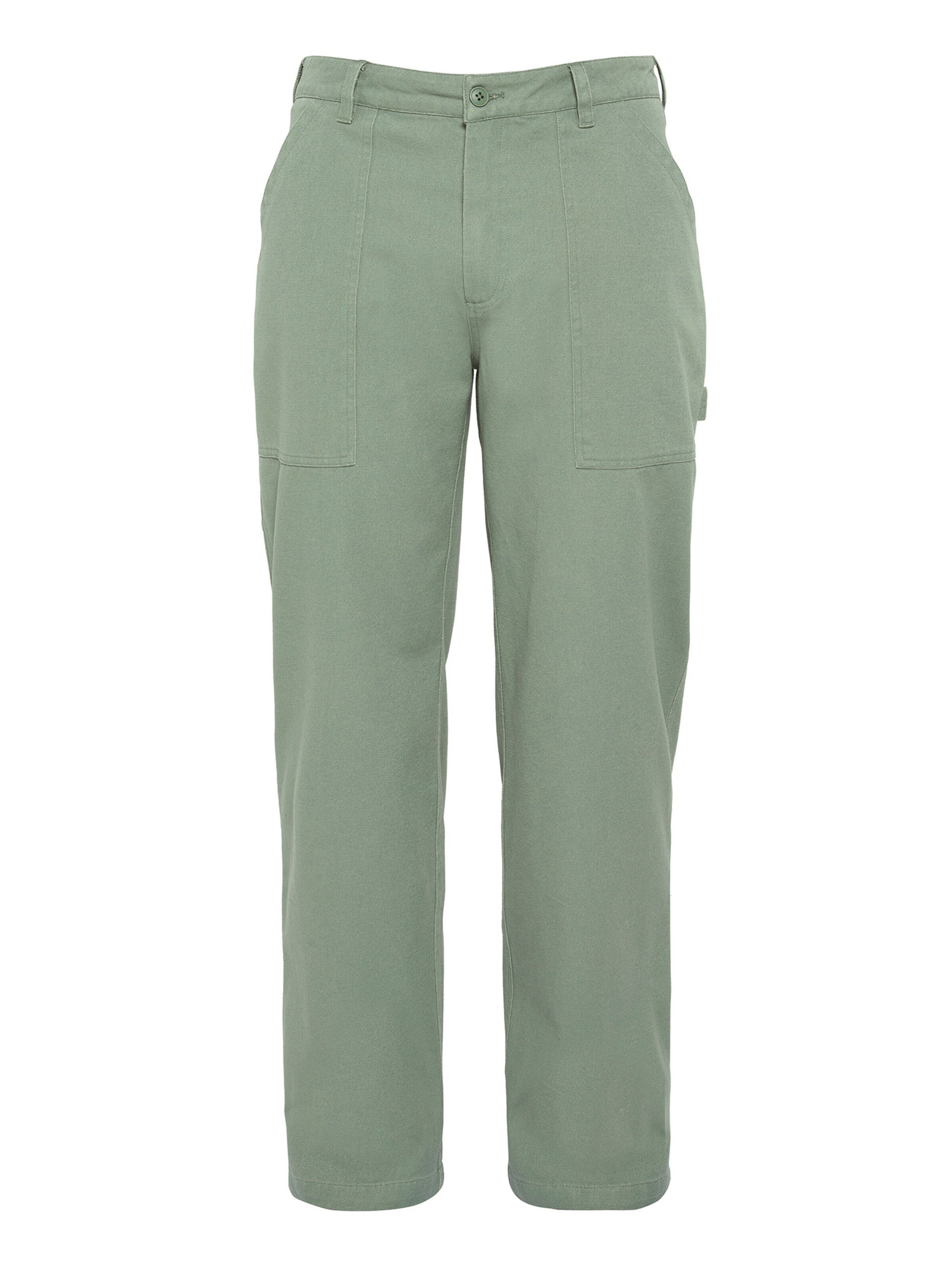 Regular Pantalon Schott NYC en vert : devant