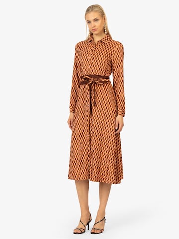 Kraimod Shirt Dress in Brown