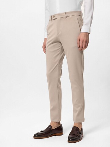 Slimfit Pantaloni chino 'Castries' di Antioch in beige