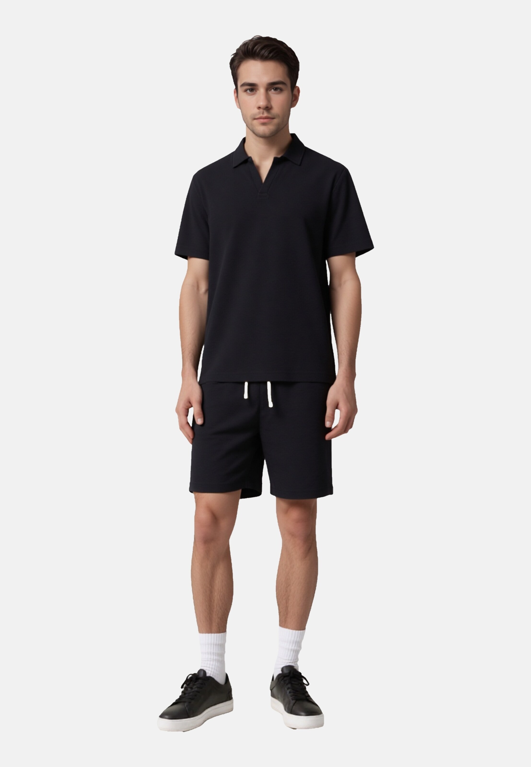 JACK & JONES Sportpak 'Islington' in Zwart: voorkant