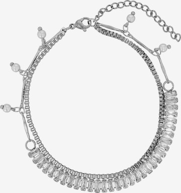 Akzent Fußschmuck 'Xaina, langlebig' in Silber: Vorderseite
