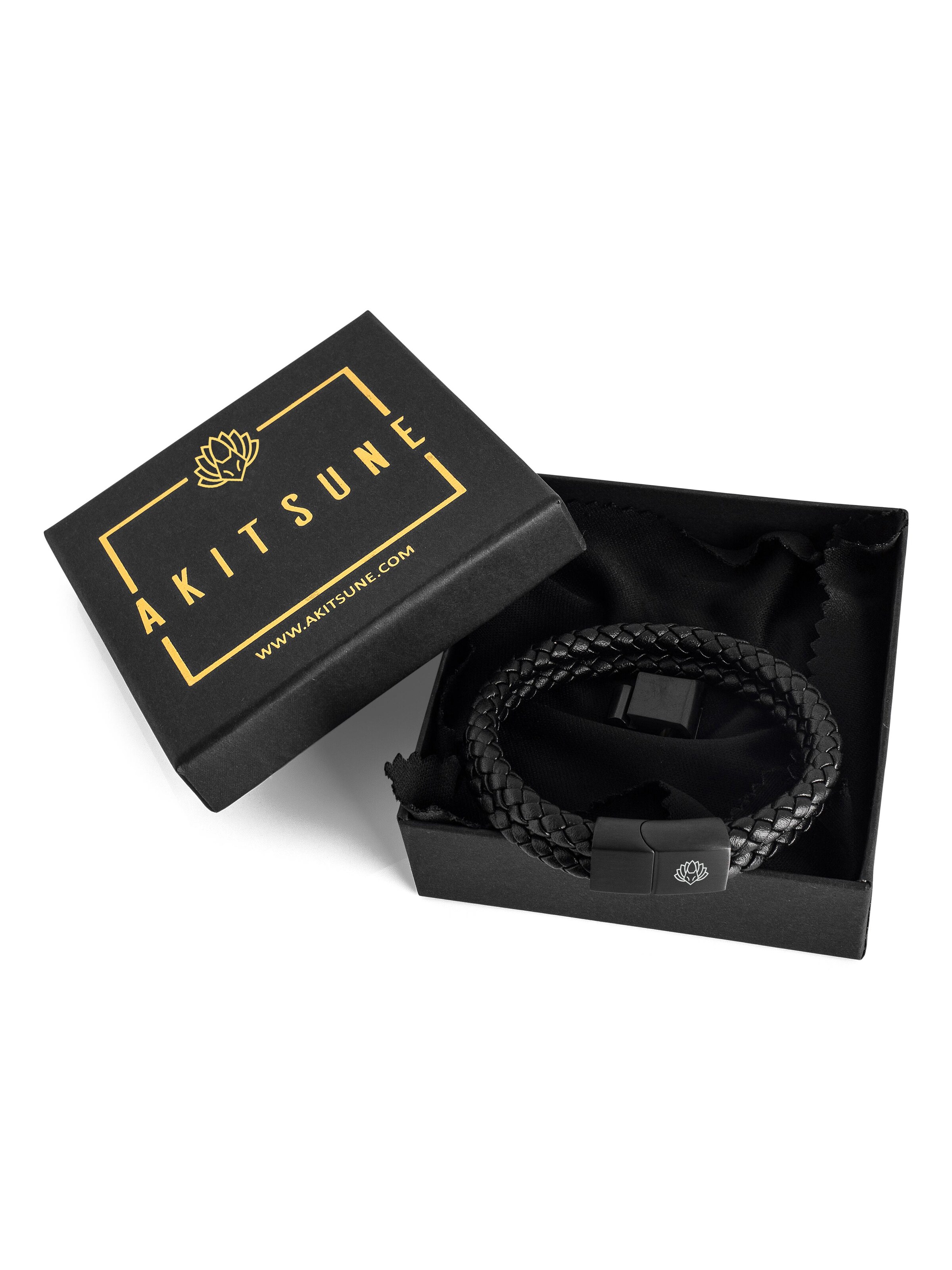Akitsune Bracelet 'Simplicitas' in Black