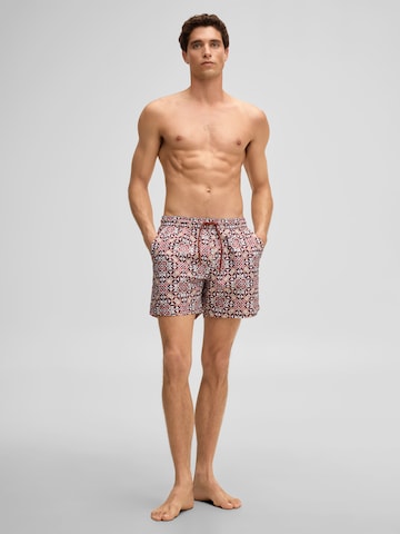 STRELLSON Zwemshorts ' Lago ' in Rood