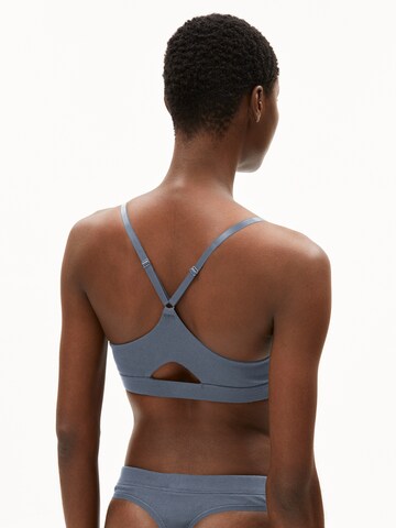 ARMEDANGELS Bustier BH ' TOVAA RIB ' in Blauw