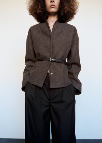 Veste mi-saison 'SIRA' MANGO en marron