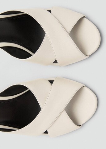 MANGO Sandale 'Dominic' in Beige