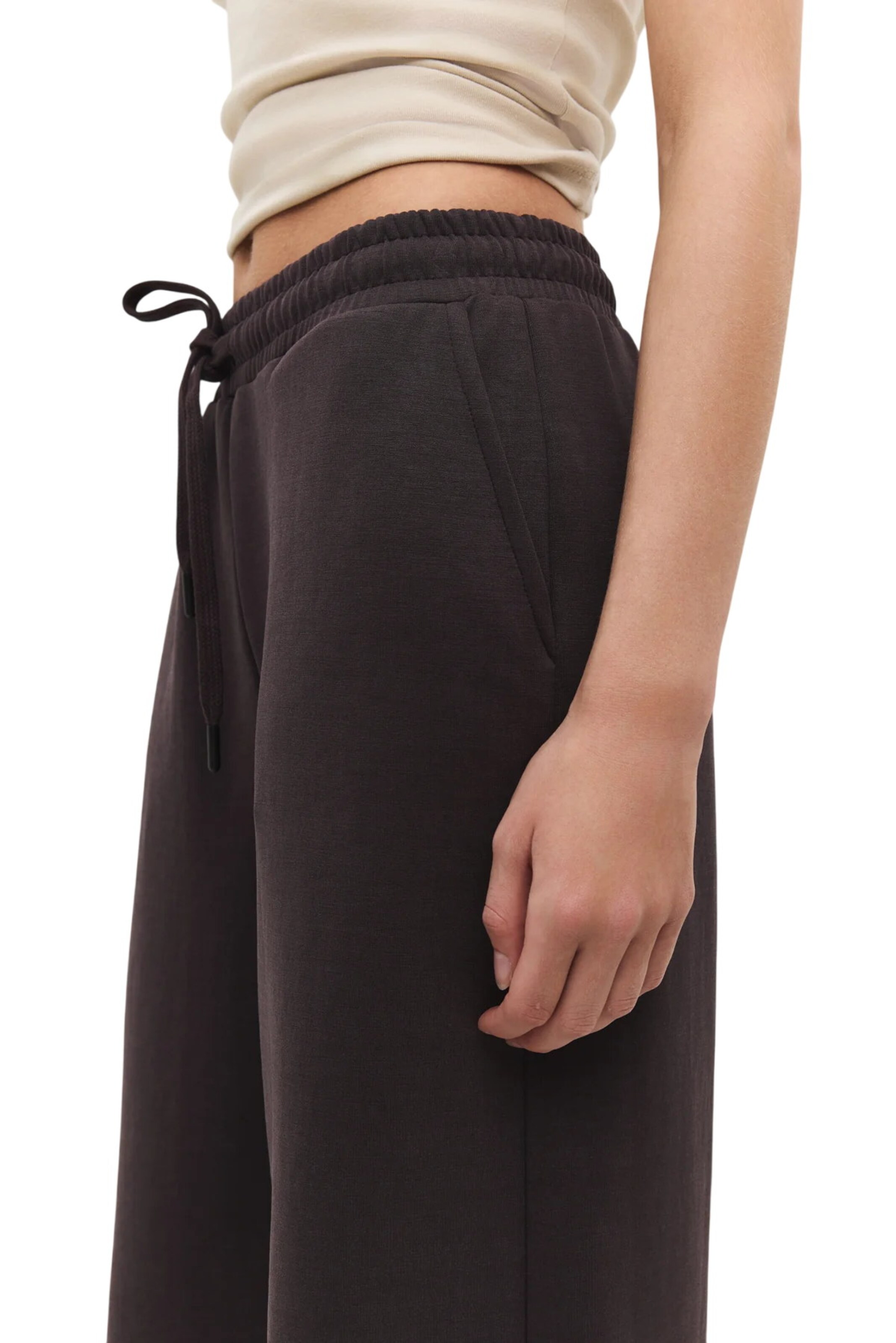 Regular Pantalon No Matter What en marron