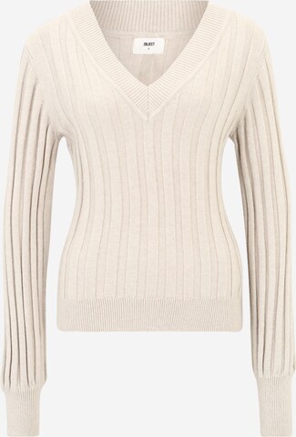 OBJECT Tall Pullover 'ALICE' i grå: forside