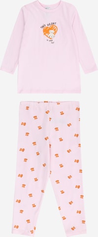 SCHIESSER Schlafanzug 'Natural Love' in Pink: predná strana