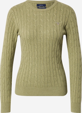 Pull-over GANT en vert : devant