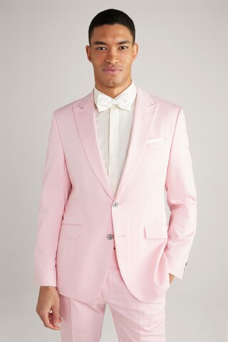 Coupe slim Veste de costume ' Hawker ' JOOP! en rose : devant