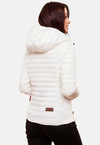 MARIKOO Between-Season Jacket 'Samtpfote' in White