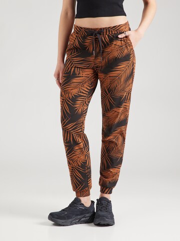 Iriedaily Конический (Tapered) Штаны 'La Palma' в Черный: спереди
