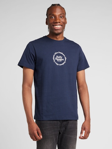 HELLY HANSEN T-shirt i blå: framsida