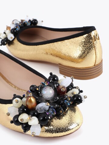 Lola Casademunt Балетки в Золотой