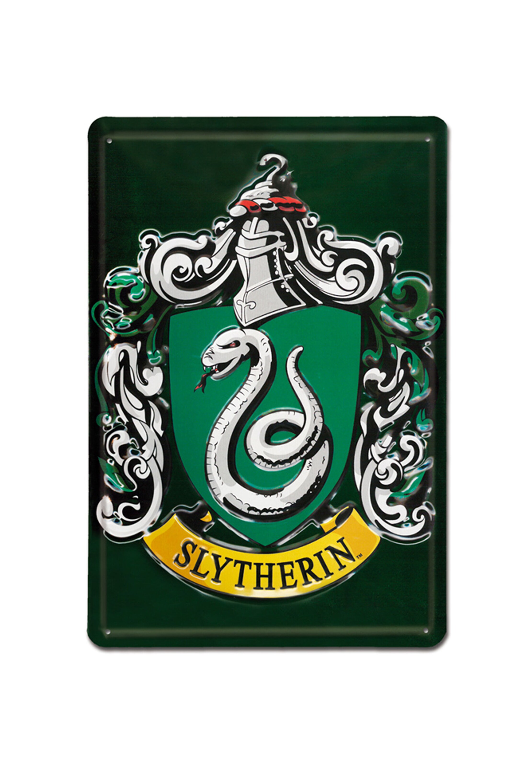 LOGOSHIRT Blechschild 'Harry Potter Slytherin Classic' in Mischfarben: Vorderseite