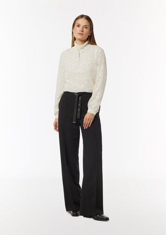 Chemisier comma casual identity en beige