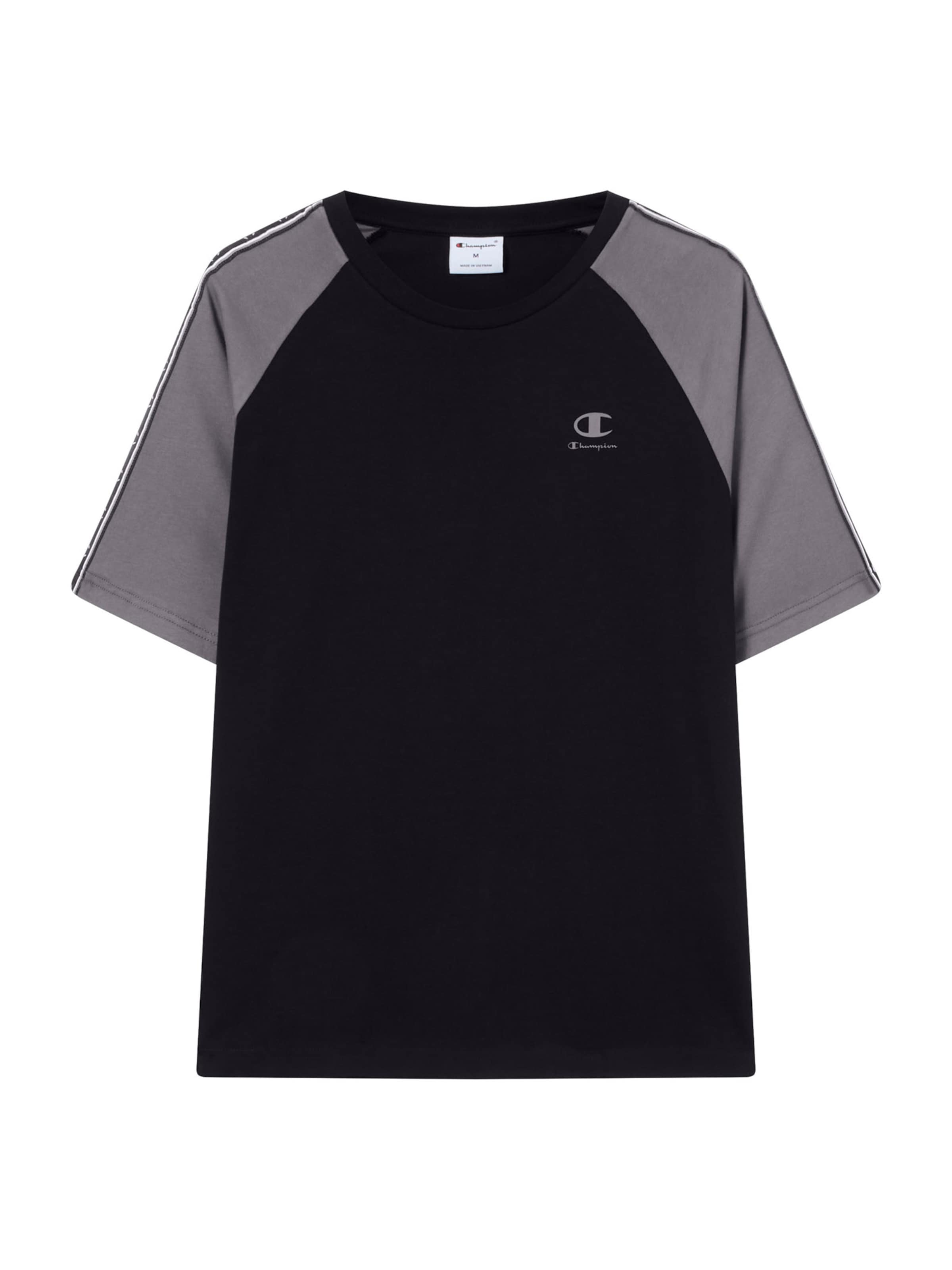 Champion Authentic Athletic Apparel - Camiseta en negro: frente