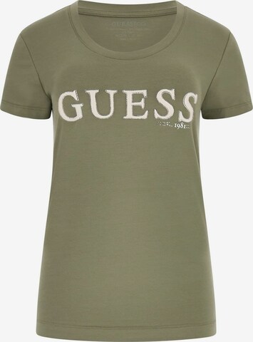 GUESS T-Shirt in Grün: predná strana