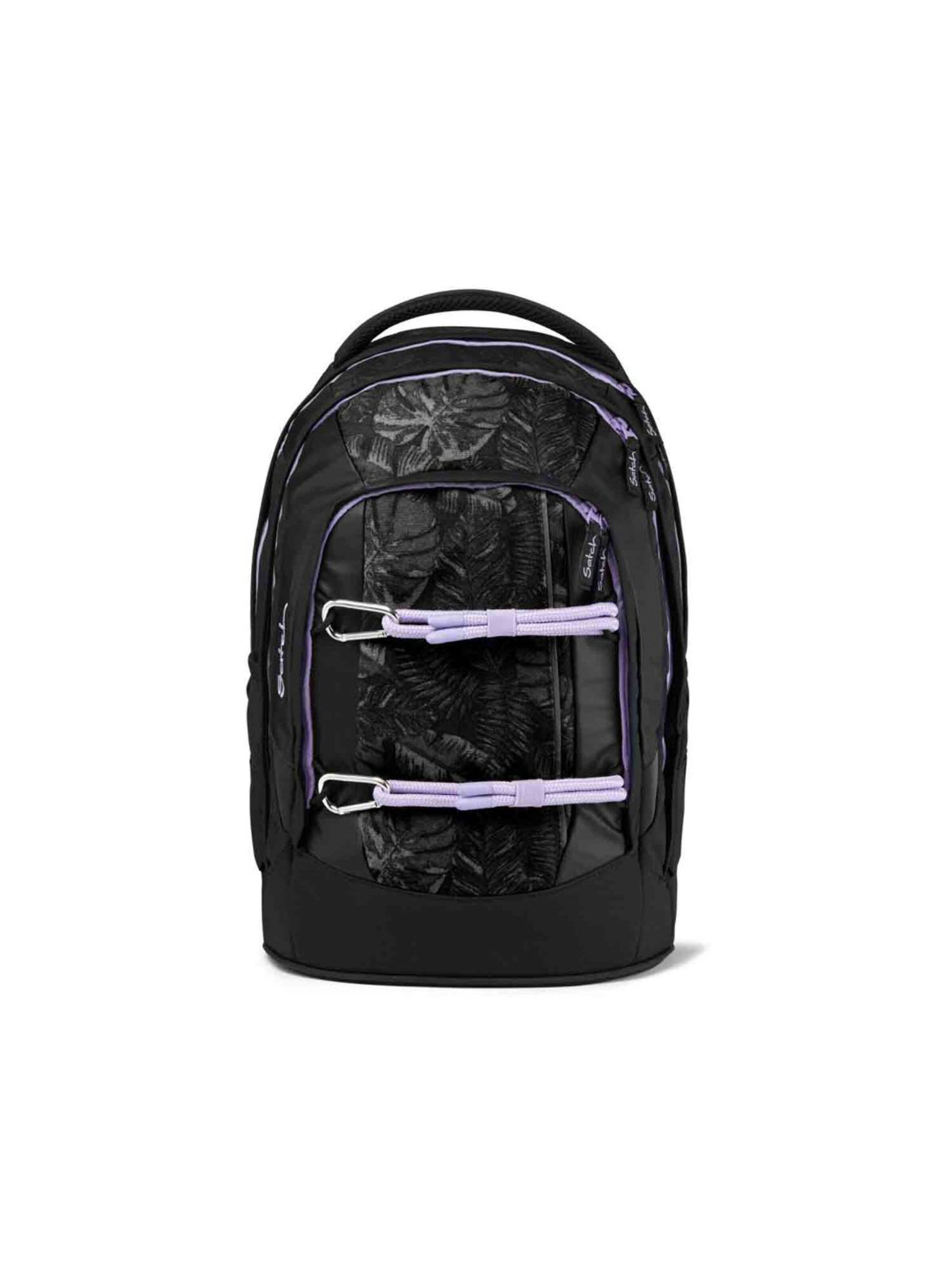 Satch Backpack 'Betty Bondi Beach' in Black