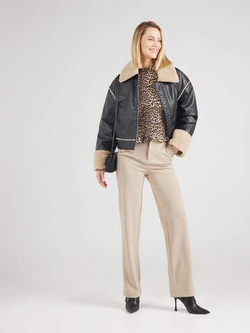 ONLY Regular Broek 'ONLRaffy-Yo' in Beige