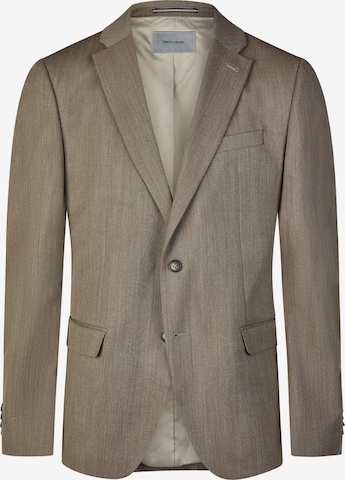 Coupe slim Veste de costume 'Grant' PIERRE CARDIN en marron : devant