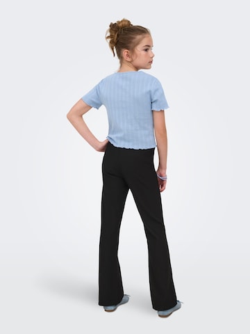 ONLY GIRLS Boot cut Leggings 'Kogfever' in Black