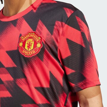 ADIDAS PERFORMANCE - Camiseta de fútbol 'Manchester United 25/26 Pre-Match' en rojo