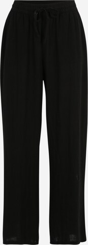 Vero Moda Petite Regular Trousers 'LINN' in Black: front