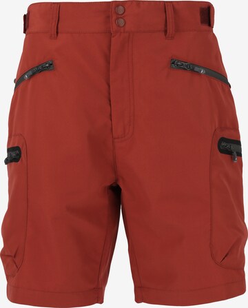 Whistler Regular Workout Pants 'Stian' in Red: front