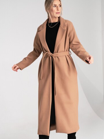 Figl Between-Seasons Coat 'M1114' in Beige