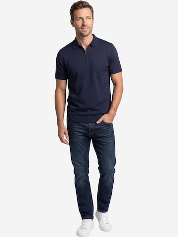 Ragman Shirt 'Basic' in Blue