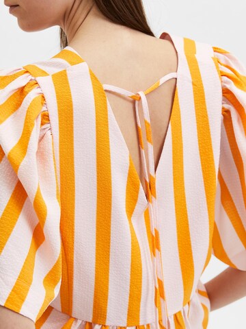 SELECTED FEMME Bluse 'Tinna' i gul
