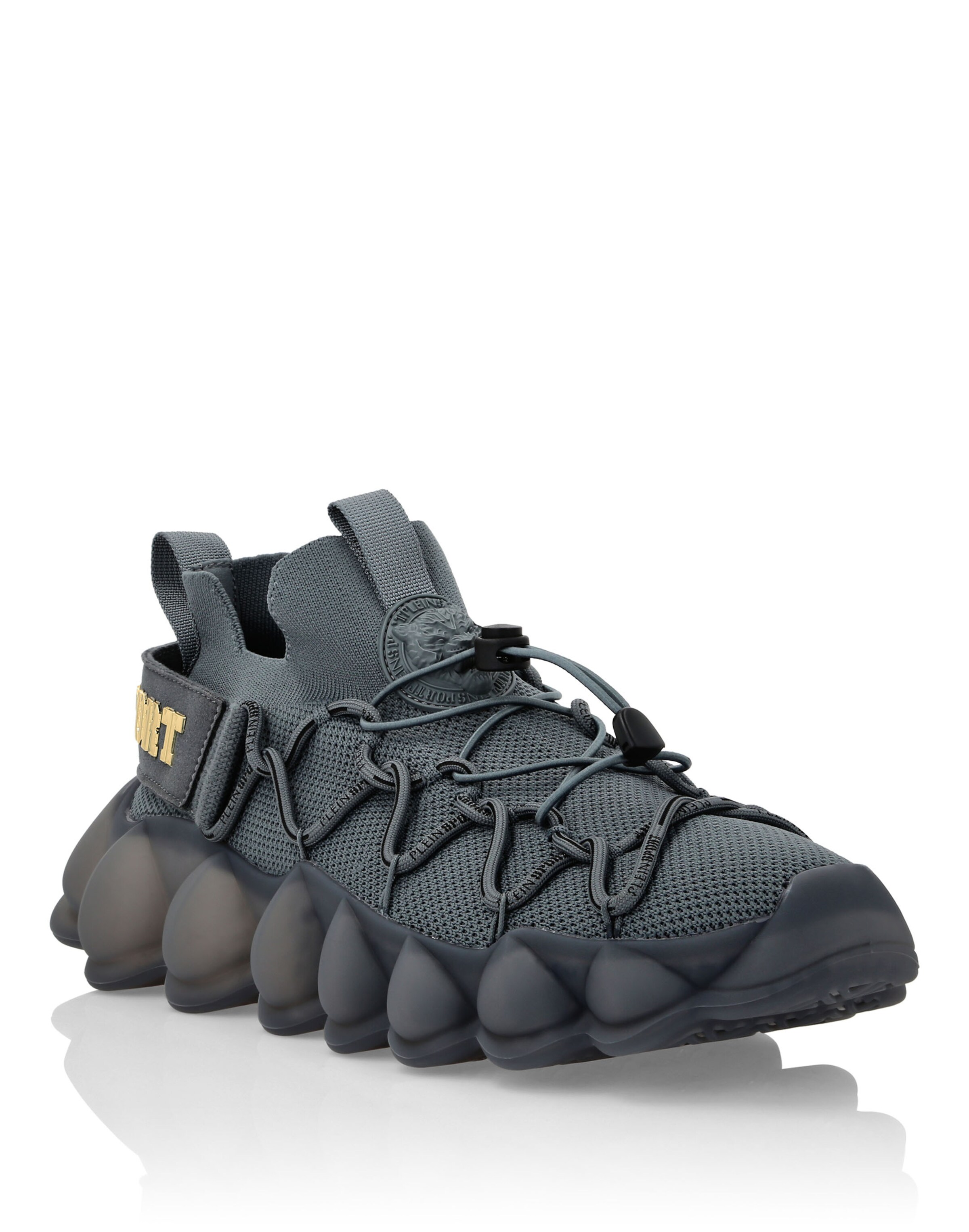 Plein Sport Platform trainers 'The Bubble Gen.x.2 Tiger' in Grey